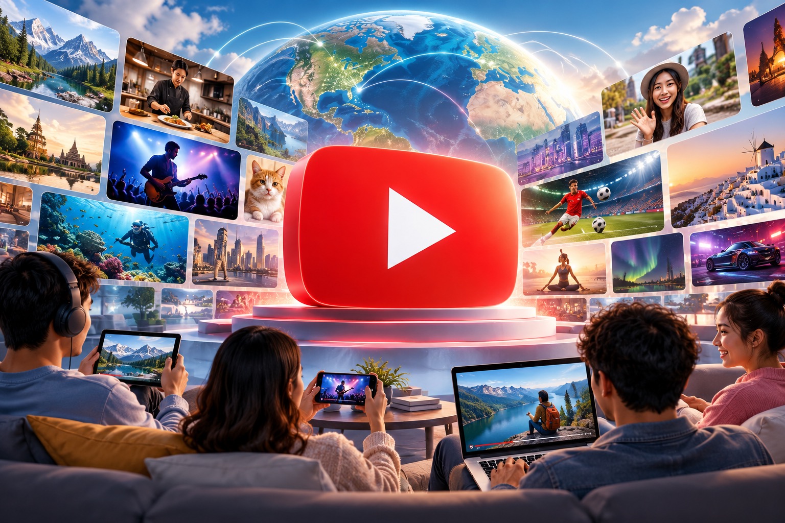 NỀN TẢNG LƯU TRỮ VIDEO TOP 1 THẾ GIỚI - YOUTUBE