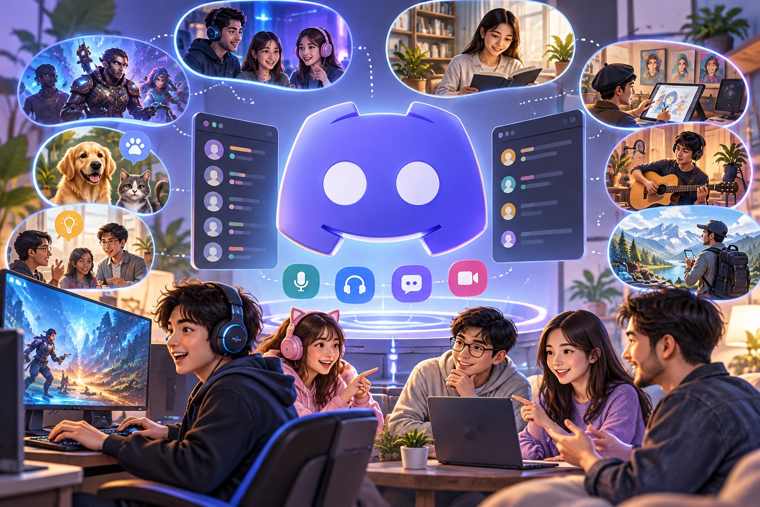 DISCORD LÀ GÌ VÀ TẠI SAO LẠI GỌI DISCORD LÀ NỀN TẢNG GIAO TIẾP ĐA NĂNG?
