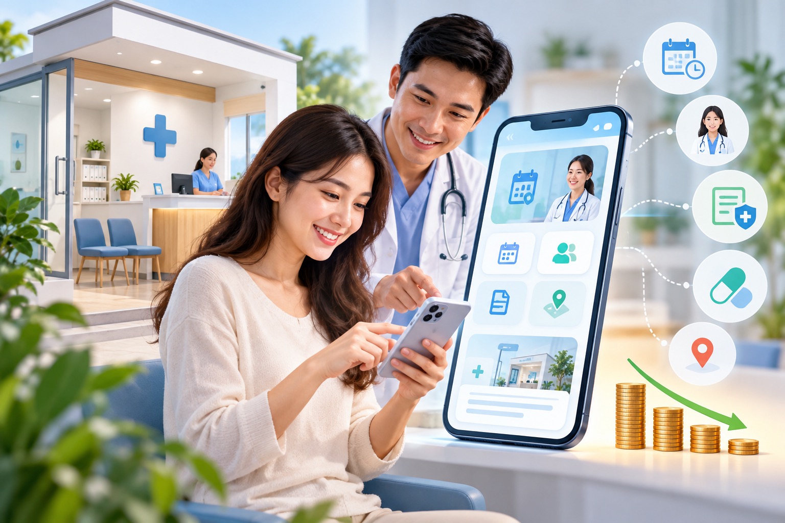 THIẾT KẾ APP MOBILE CHO PHÒNG KHÁM: CHIẾN LƯỢC KHÔN NGOAN