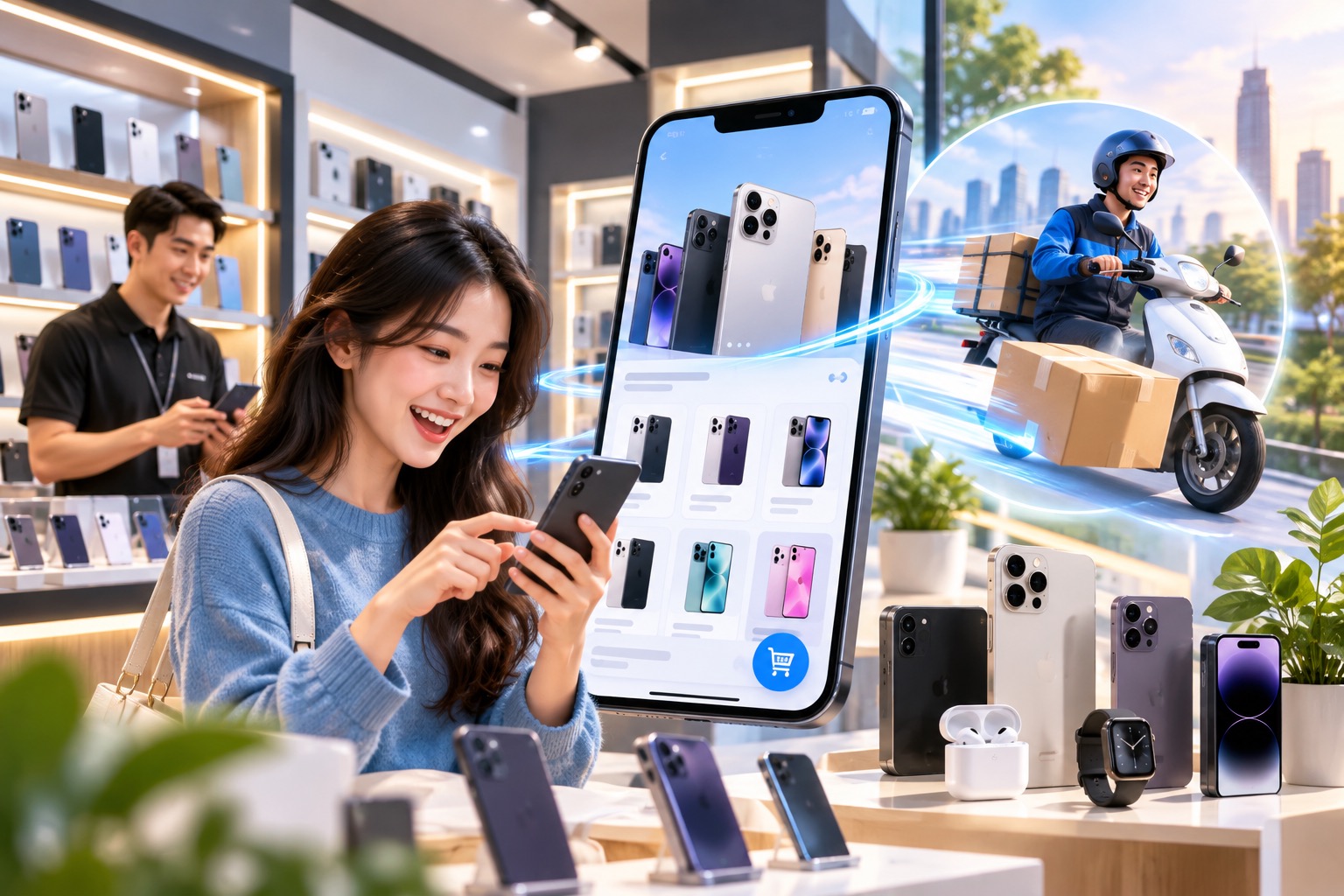 THIẾT KẾ APP MOBILE CHO CỬA HÀNG ĐIỆN THOẠI: ALO LÀ CÓ NGAY!