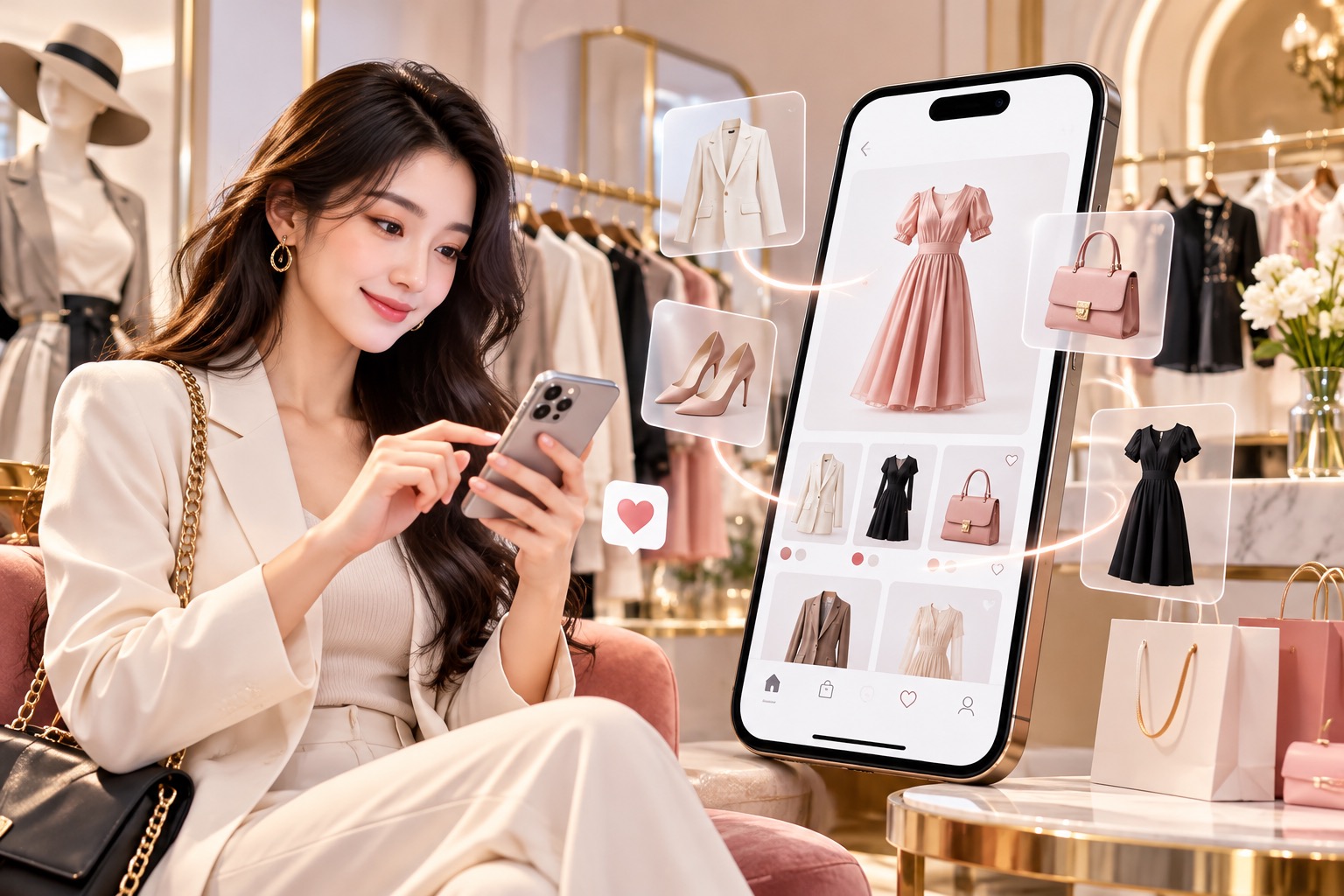THIẾT KẾ APP MOBILE CHO SHOP THỜI TRANG: HIỆN ĐẠI & SANG TRỌNG