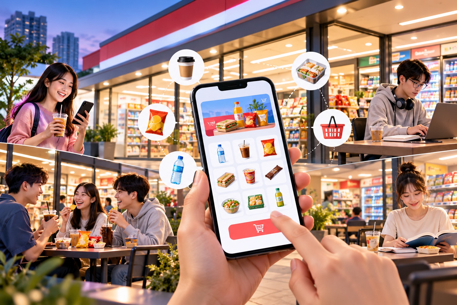 THIẾT KẾ APP MOBILE CHO CỬA HÀNG TIỆN LỢI: TIỆN ÍCH TRONG TẦM TAY