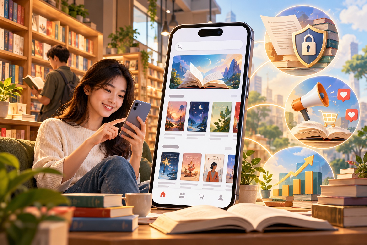THIẾT KẾ APP MOBILE CHO NHÀ SÁCH: TRI THỨC TRONG TẦM TAY