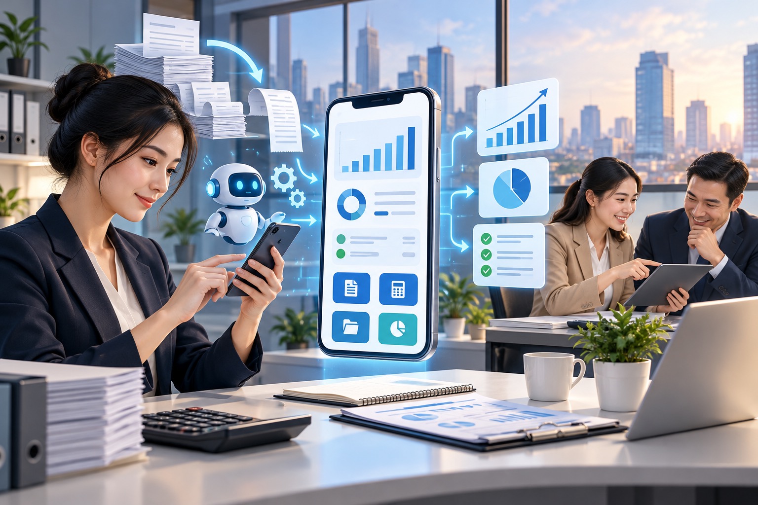 THIẾT KẾ APP MOBILE CHO CÔNG TY KẾ TOÁN: TỰ ĐỘNG HÓA VÀ MINH BẠCH