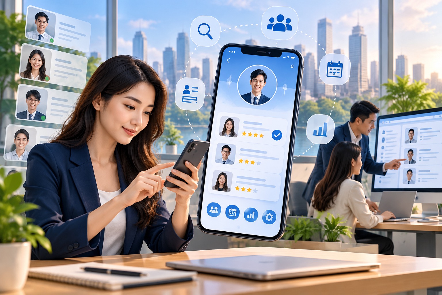 THIẾT KẾ APP MOBILE CHO CÔNG TY NHÂN SỰ: HIỆN ĐẠI HÓA QUẢN LÝ NHÂN SỰ