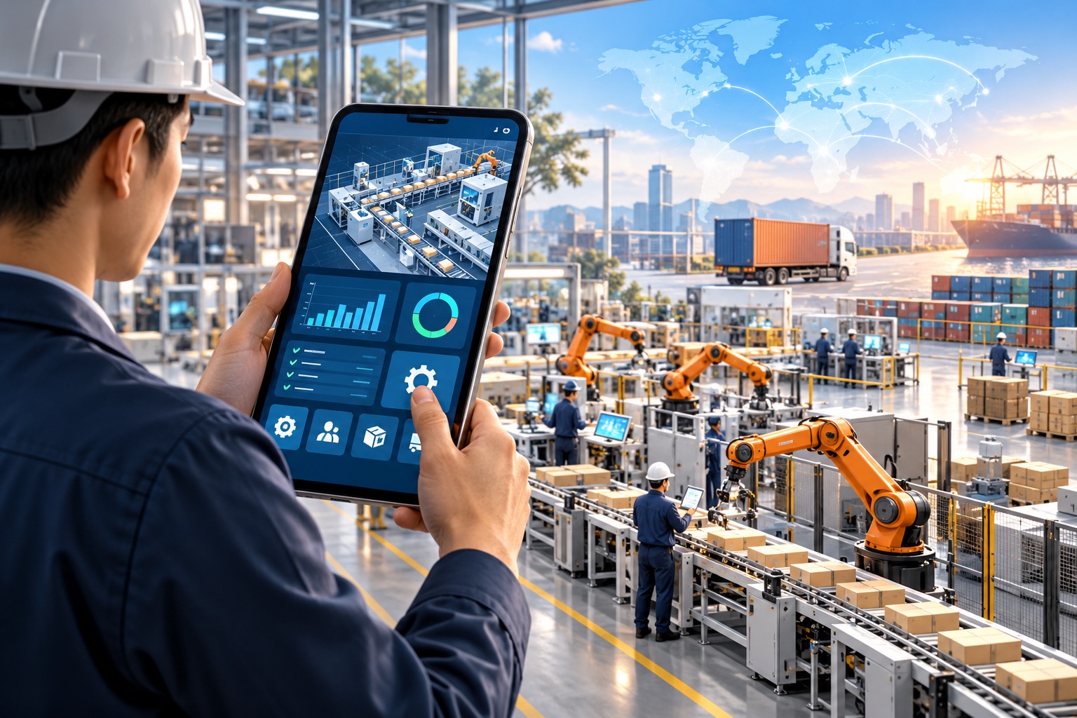 THIẾT KẾ APP MOBILE CHO DOANH NGHIỆP SẢN XUẤT: CHUYỂN ĐỔI SỐ ĐỂ TỒN TẠI