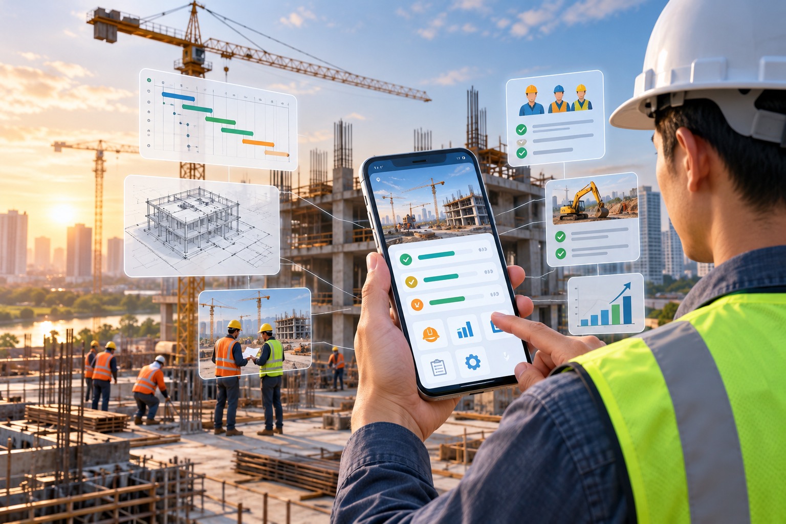 THIẾT KẾ APP MOBILE CHO CÔNG TY XÂY DỰNG: QUẢN LÝ DỰ ÁN HIỆU QUẢ