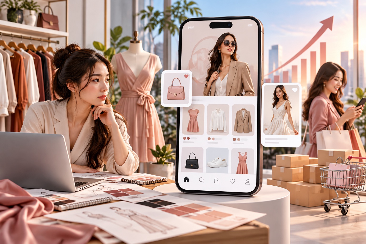 THIẾT KẾ APP MOBILE THỜI TRANG CÓ DỄ KHÔNG? CHI TIẾT VỀ MOBILE APP THỜI TRANG