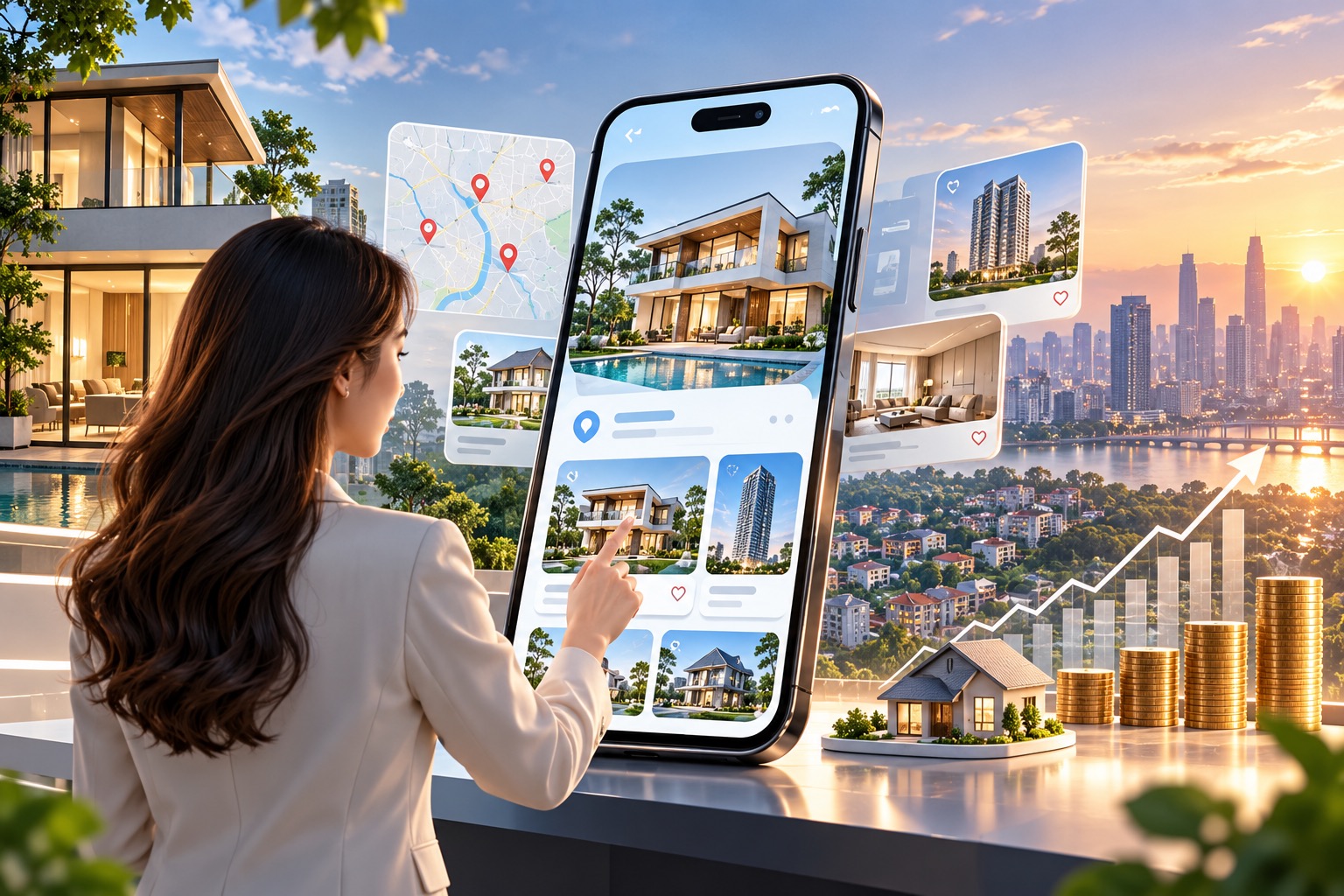 THIẾT KẾ APP MOBILE BẤT ĐỘNG SẢN: XU HƯỚNG CHUYỂN ĐỔI THÔNG MINH