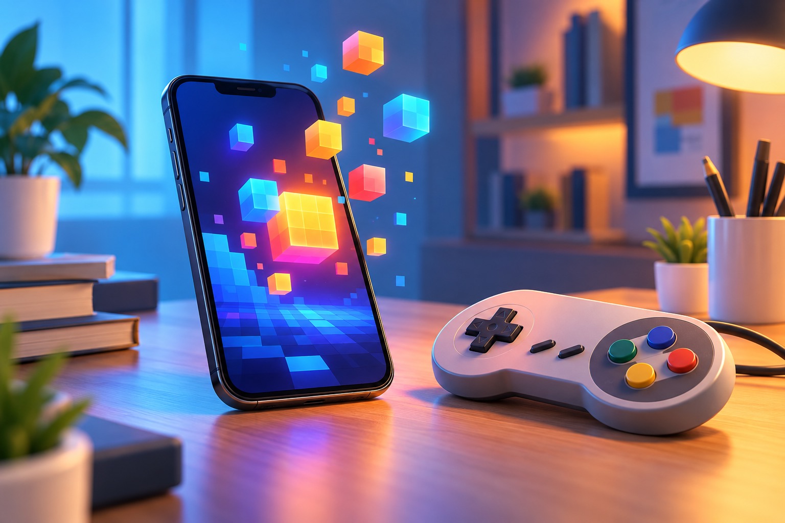 THIẾT KẾ APP MOBILE CHƠI GAME GIẢ LẬP: CỔNG THỜI GIAN VÀO THẾ GIỚI GAME CỔ ĐIỂN