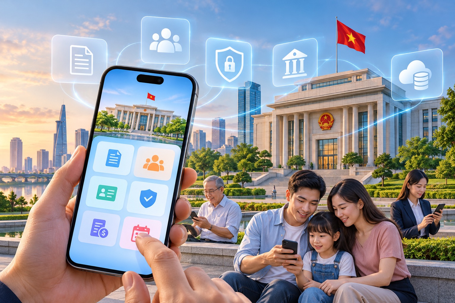 THIẾT KẾ APP MOBILE DỊCH VỤ CÔNG: CHÍNH PHỦ HIỆN ĐẠI HÓA