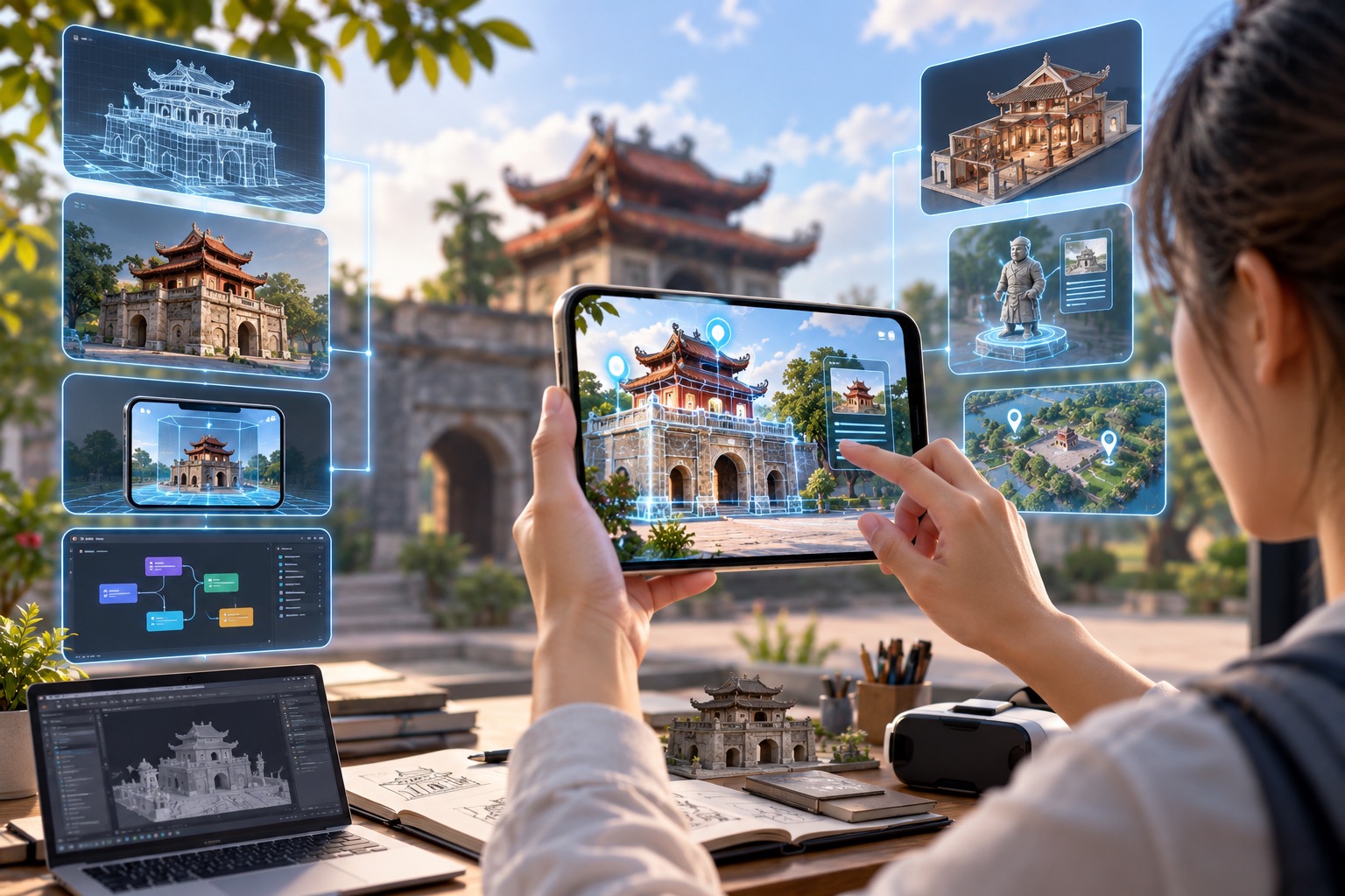 THIẾT KẾ APP MOBILE THỰC TẾ ẢO (AUGMENTED REALITY - AR)