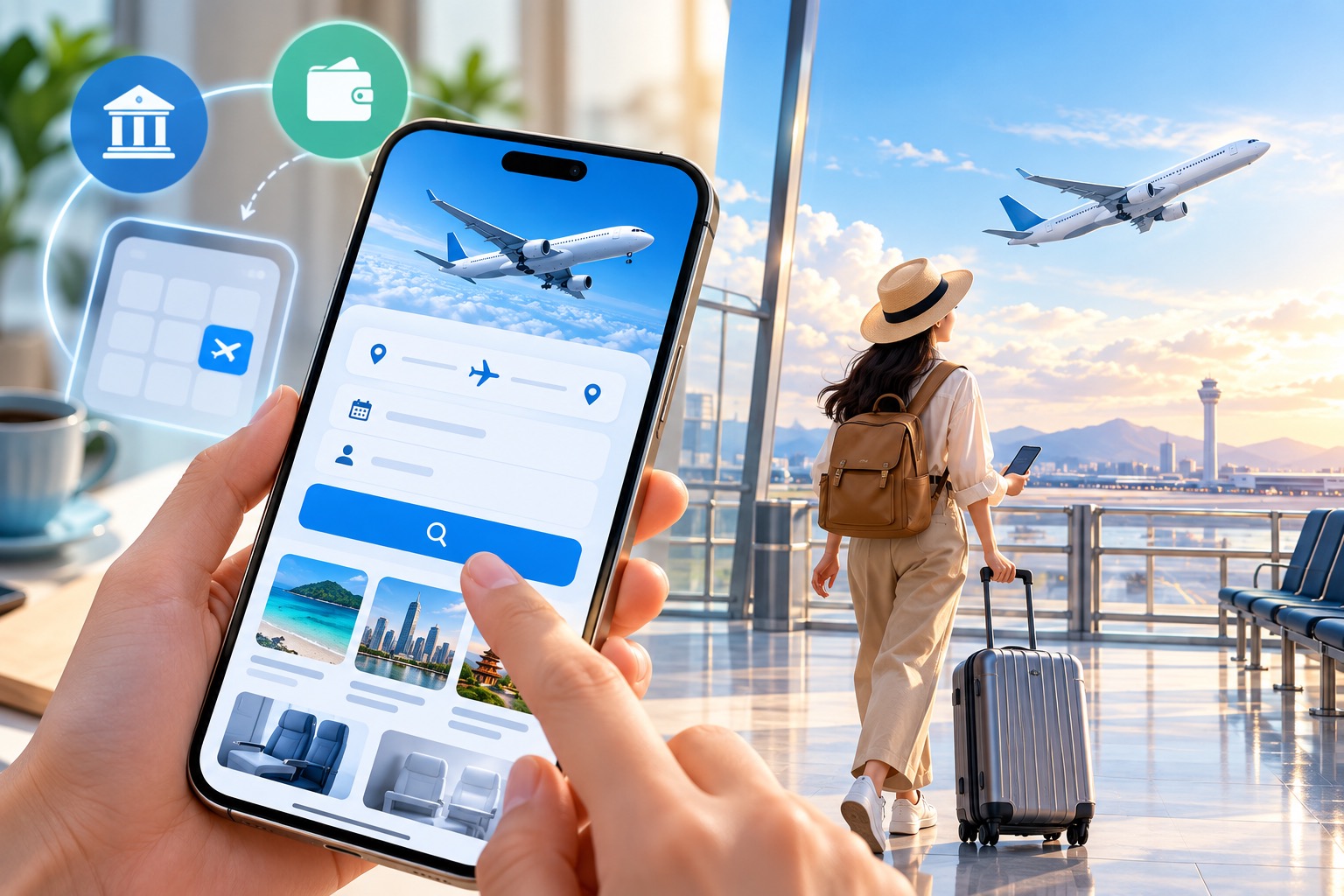 THIẾT KẾ APP MOBILE ĐẶT VÉ MÁY BAY: TRẢI NGHIỆM HÀNH TRÌNH KHÔNG CHẠM