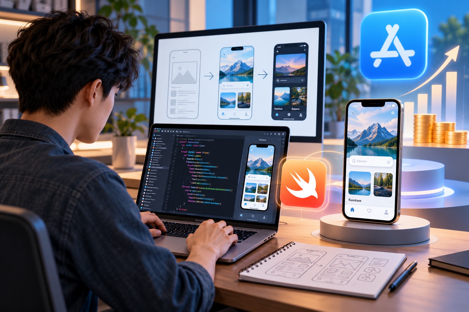LẬP TRÌNH IOS: CÁCH THIẾT KẾ APP MOBILE BẰNG SWIFT HIỆN ĐẠI