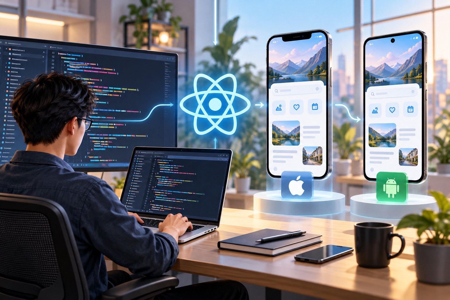 LẬP TRÌNH ĐA NỀN TẢNG: CÁCH THIẾT KẾ APP MOBILE BẰNG REACT NATIVE