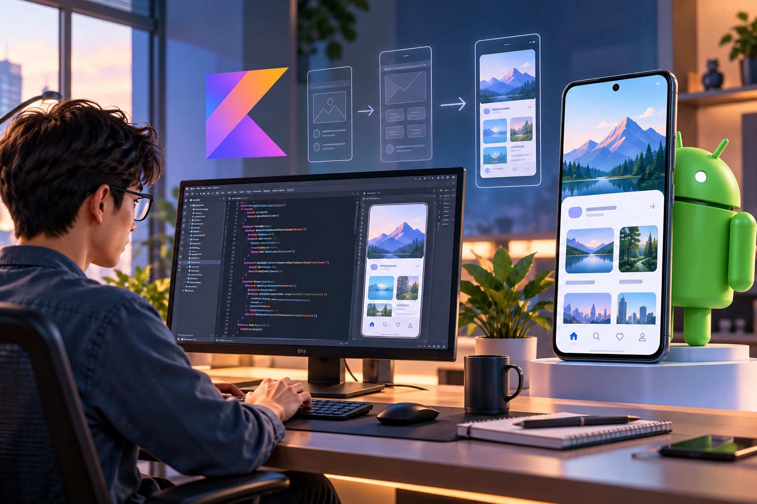 LẬP TRÌNH ANDROID: CÁCH THIẾT KẾ APP MOBILE BẰNG KOTLIN HIỆN ĐẠI