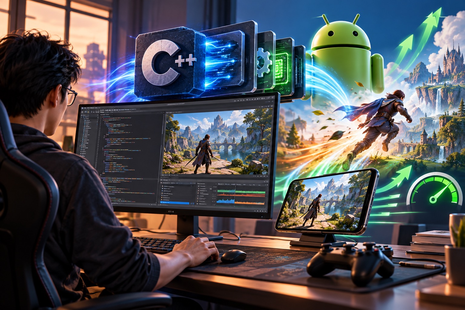 LẬP TRÌNH ANDROID: CÁCH THIẾT KẾ APP MOBILE BẰNG C++ (NDK) TỐI ƯU HIỆU SUẤT