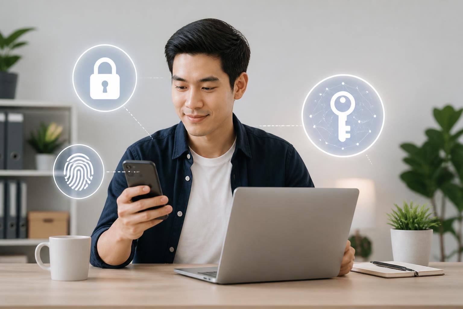 Passkey và xác thực đa lớp: Hướng dẫn bảo mật tài khoản cho doanh nghiệp nhỏ và người mới