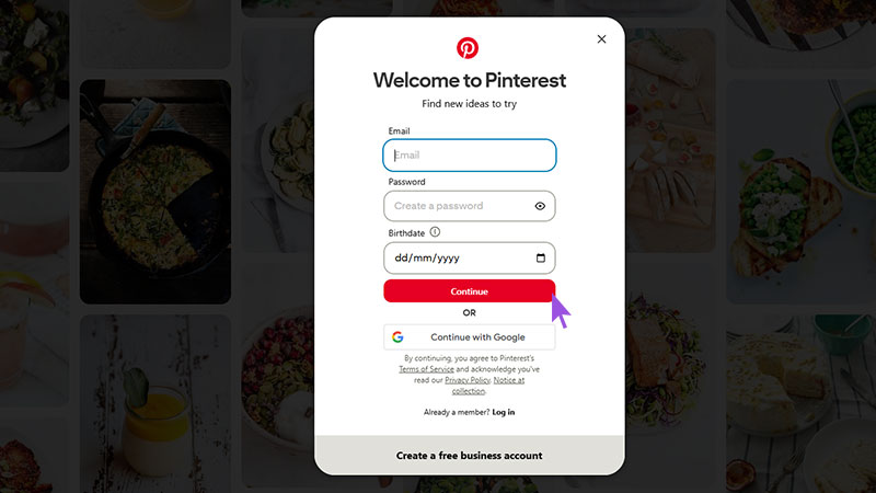 Cách đăng ký Pinterest - Đây có thể là mạng xã hội có phương thức đăng ký dễ nhất