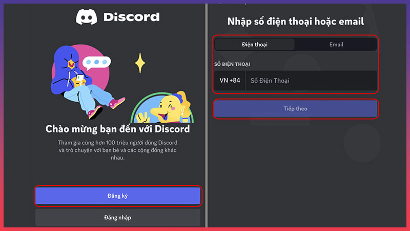 Cách đăng ký Discord - Dễ dàng đăng ký với số điện thoại chính chủ