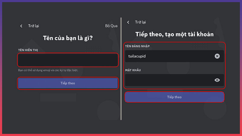 Cách đăng ký Discord - Điền đầy đủ các thông tin mà mạng xã hội này cần