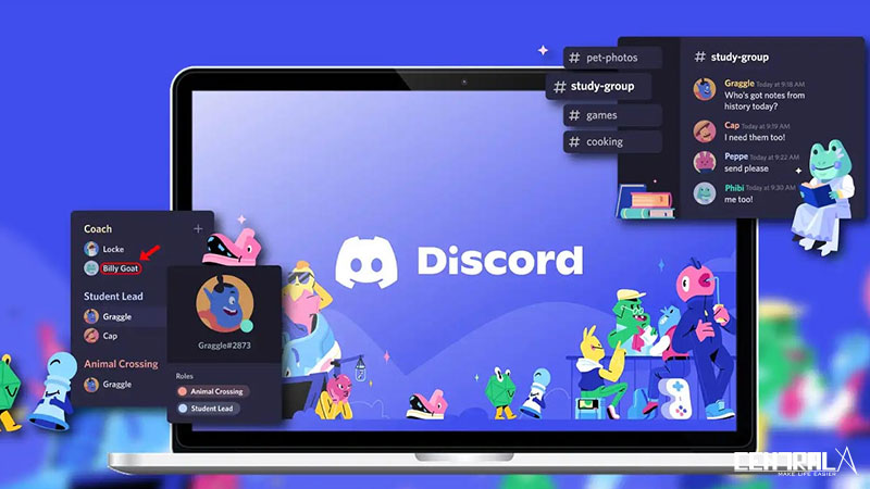 Phân quyền trong nhóm cộng động là tính năng nổi bật của mạng xã hội Discord