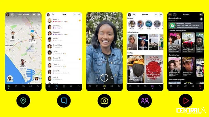 Chuỗi tính năng Snaps - Giúp kết nối người dùng của Snapchat
