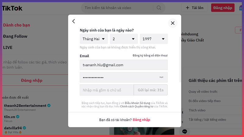 Cách đăng ký Lemon8 - Bạn có thể đăng ký dễ dàng nếu đã có tài khoản Tiktok