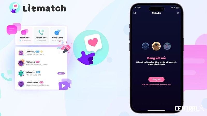 Bạn có bao giở thử hẹn hò ẩn danh, hãy thử với Litmatch
