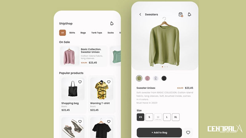 Các tính năng không thể thiếu trong app mobile của shop thời trang