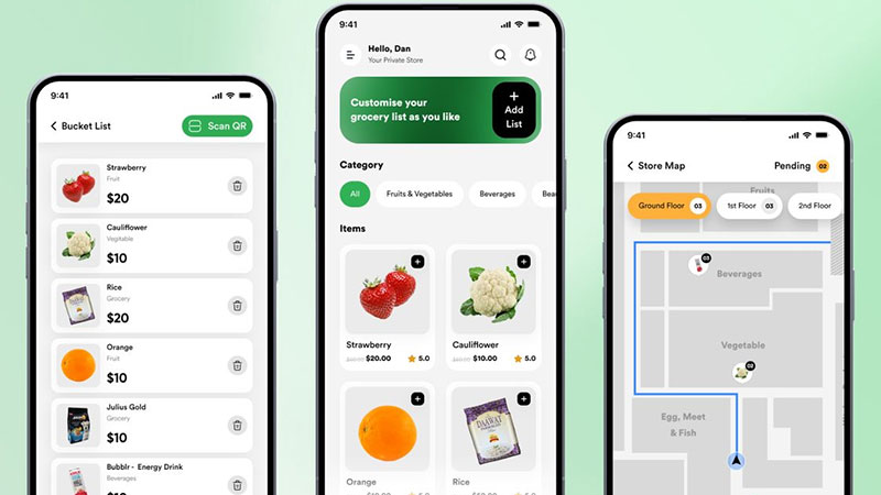Các tính năng không thể thiếu trong app mobile cửa hàng tiện lợi 24-7