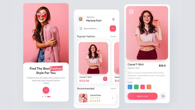 Tại sao ngành thời trang lại cần thiết kế mobile app