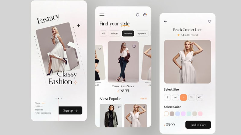 Phát triển app mobile thiết kế váy tốn bao nhiêu