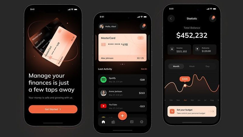 Ước tính chi phí để thiết kế app mobile tài chính - chứng khoán