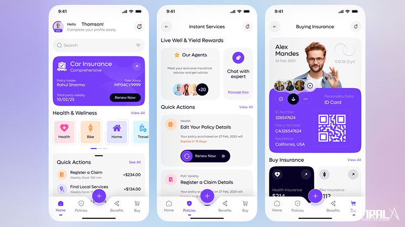 Tại sao lại chọn thiết kế app mobile bảo hiểm