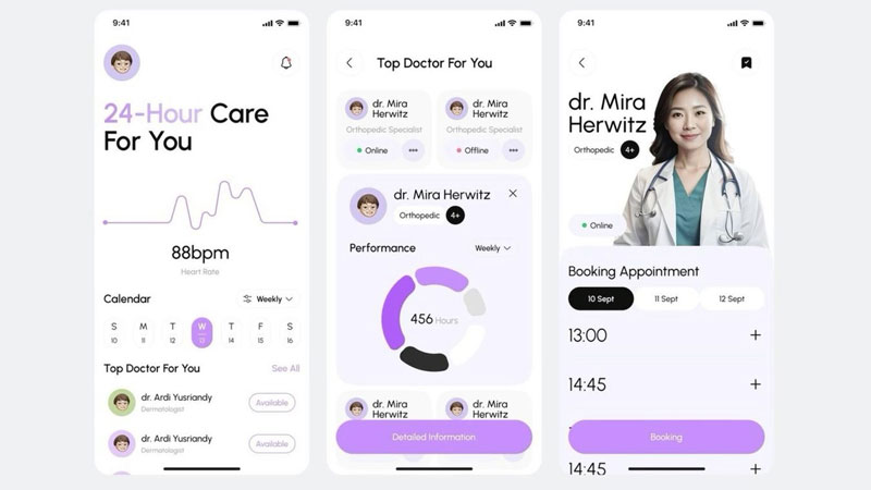 Ước tính chi phí để thiết kế app mobile theo dõi sức khỏe