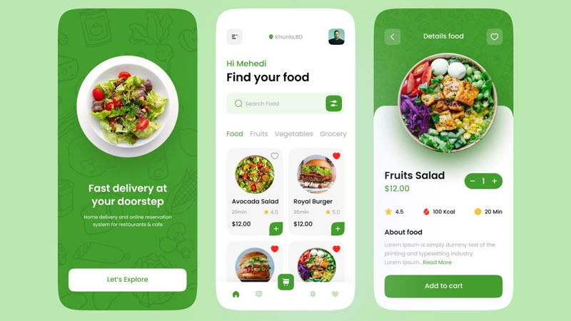 Ước tính chi phí để thiết kế app mobile nấu ăn