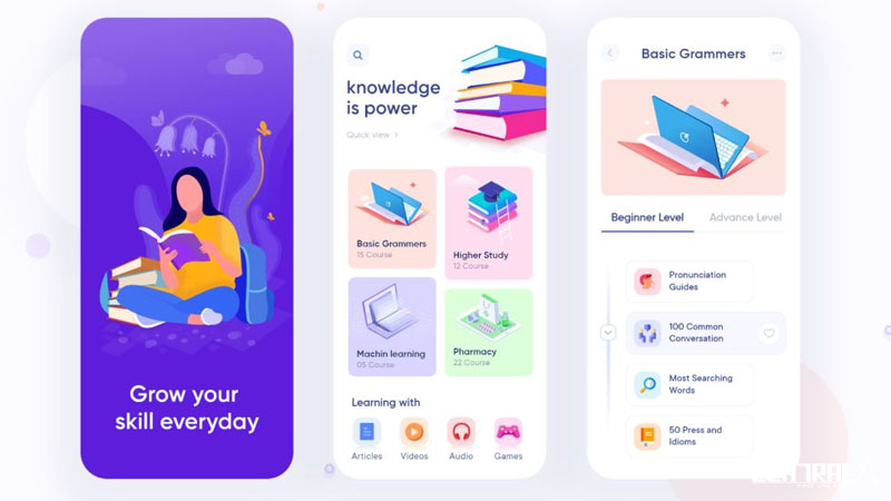 Tại sao lại chọn thiết kế app mobile luyện thi