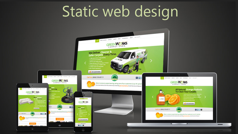 Cơ chế hoạt động của website tĩnh