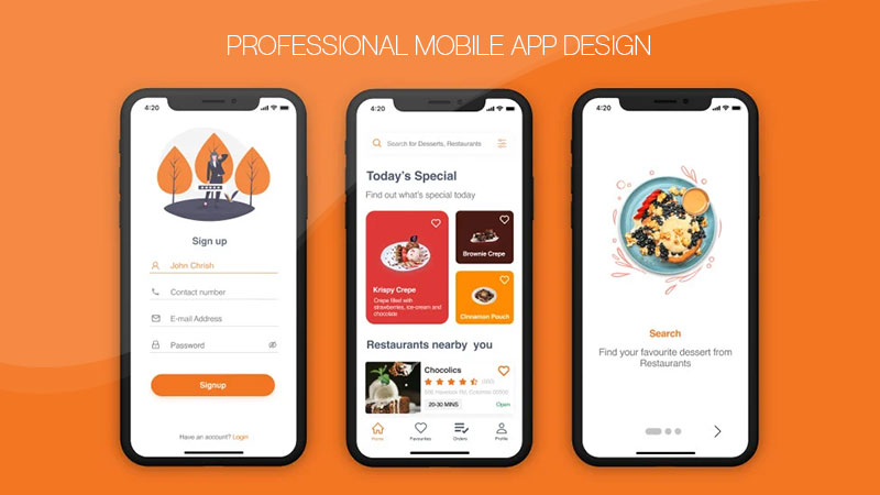 THIẾT KẾ APP MOBILE GIÁ RẺ TẠI HỒ CHÍ MINH
