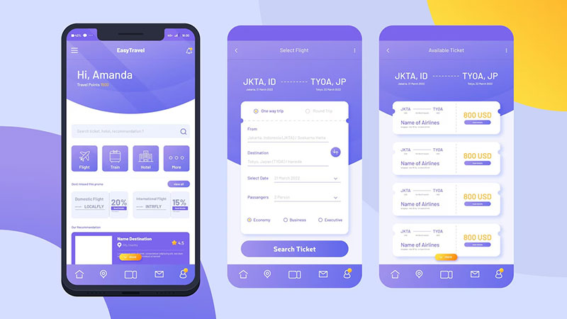 THIẾT KẾ APP MOBILE KINH DOANH